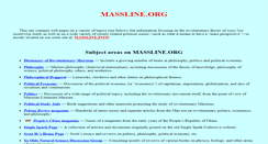 Desktop Screenshot of massline.org